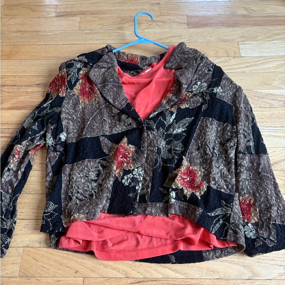 Coldwater Creek Coral Top